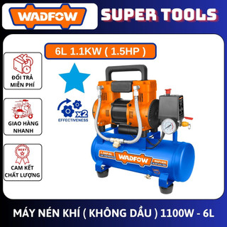 WADFOW Máy nén khí  (không dầu)  1100W-6L WAP1A06