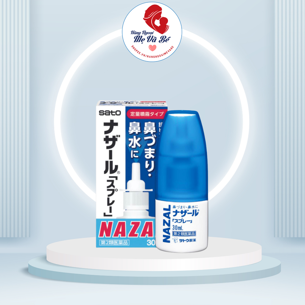 Chai xịt mũi Nazal Nhật Bản 30ml