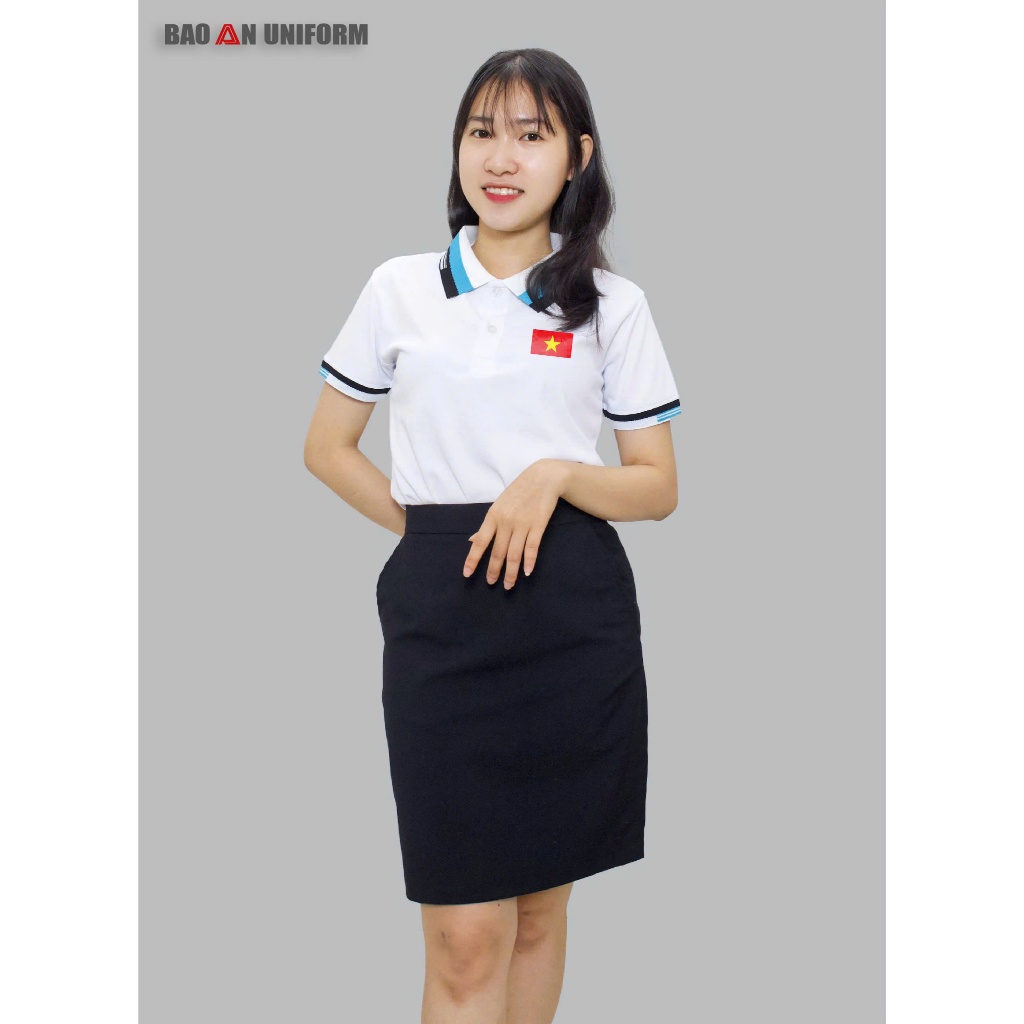 Áo Thun Polo In Cờ Việt Nam Sao Vàng cổ bẻ BASIC vải Bamboo sang trọng, thoáng mát