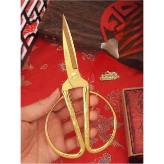 Kéo Rồng Cán Vàng Sang Trọng Cắt Truy Băng Khai Trương Siêu Sắc Nhiều Kích Thước - Hunghome
