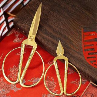 Kéo Rồng Cán Vàng Sang Trọng Cắt Truy Băng Khai Trương Siêu Sắc Nhiều Kích Thước - Hunghome