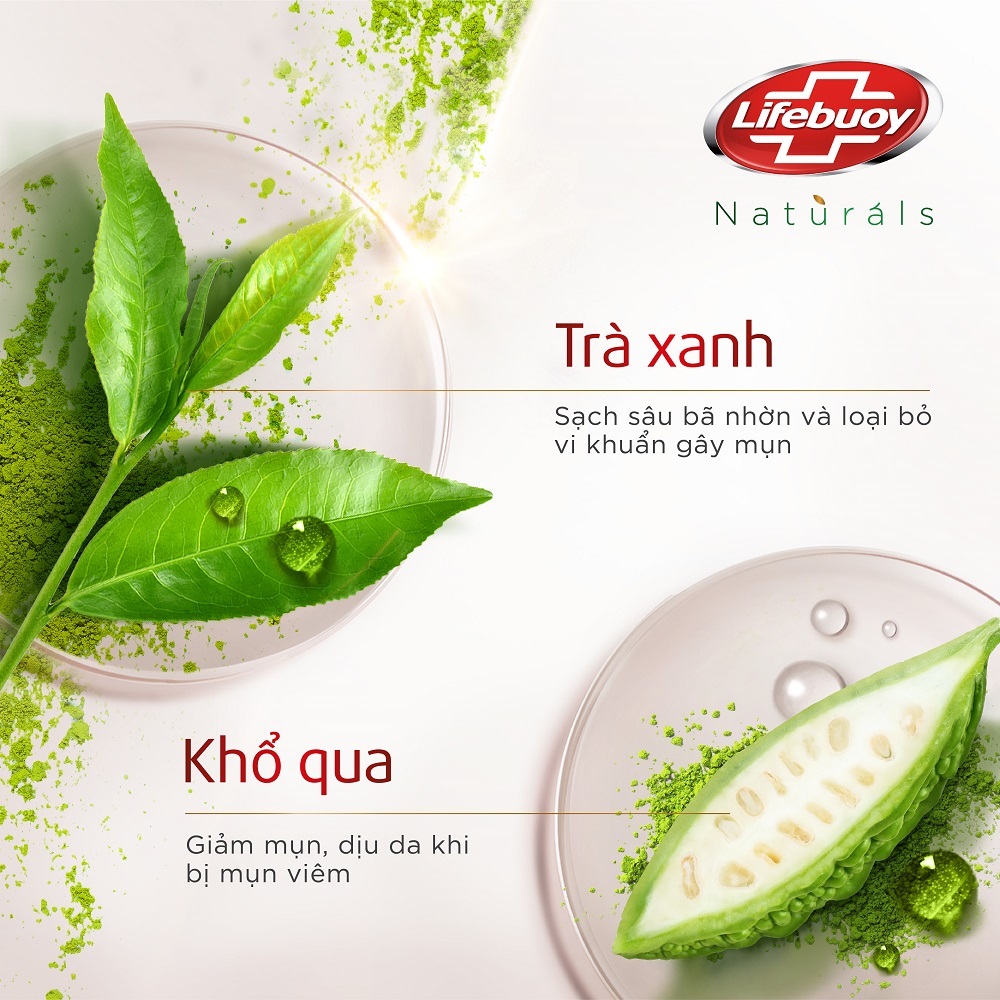 Ảnh Sữa Tắm Lifebuoy Matcha & Khổ Qua Detox Da Khỏi Vi Khuẩn Gây Mụn 800g 1