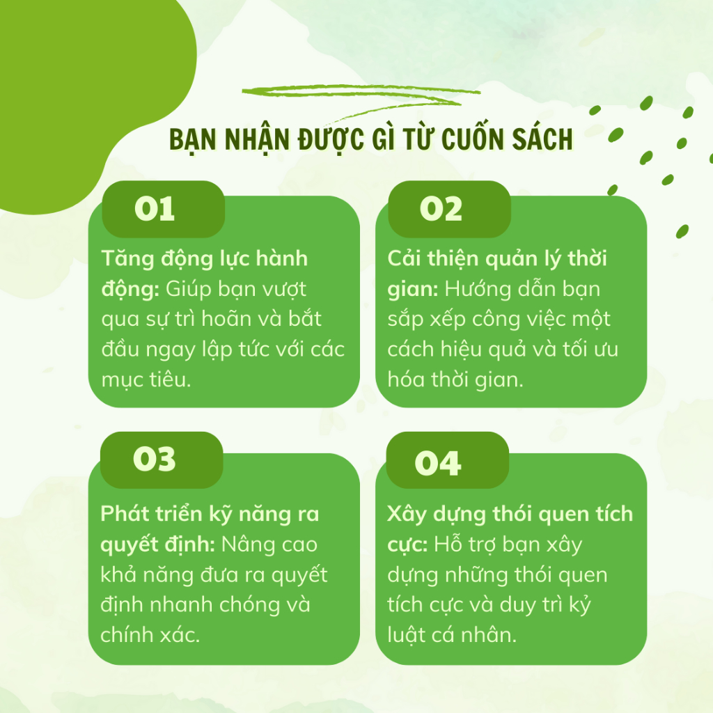 Ảnh Sách Hành Động Ngay - 7 Ngày Chinh Phục Trì Hoãn Và Tái Tạo Động Lực Phi Thường - YMATE 3