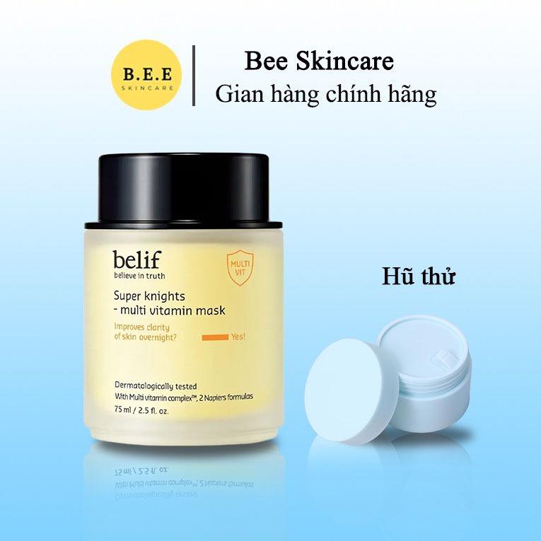 Mặt Nạ Ngủ Belif Multi Vitamin Mask Dưỡng Sáng, Cấp Ẩm Chuyên Sâu Cho ...