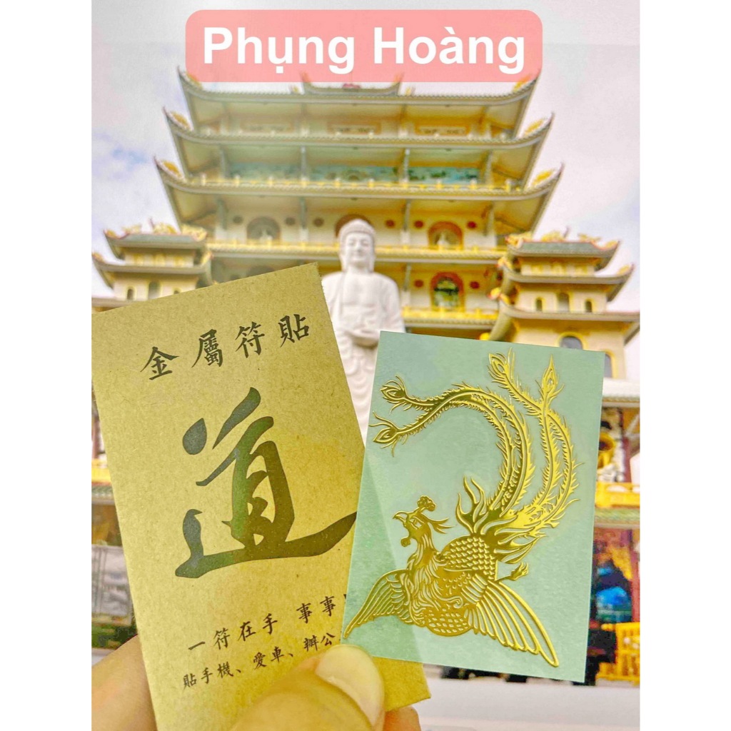 [SẴN HÀNG] Linh Phù Miếng dán điện thoại QUAN THẾ ÂM - SONG NGƯ - HỔ - RỒNG - PHƯỢNG - PHẬT THÍCH CA nhiều hình khác