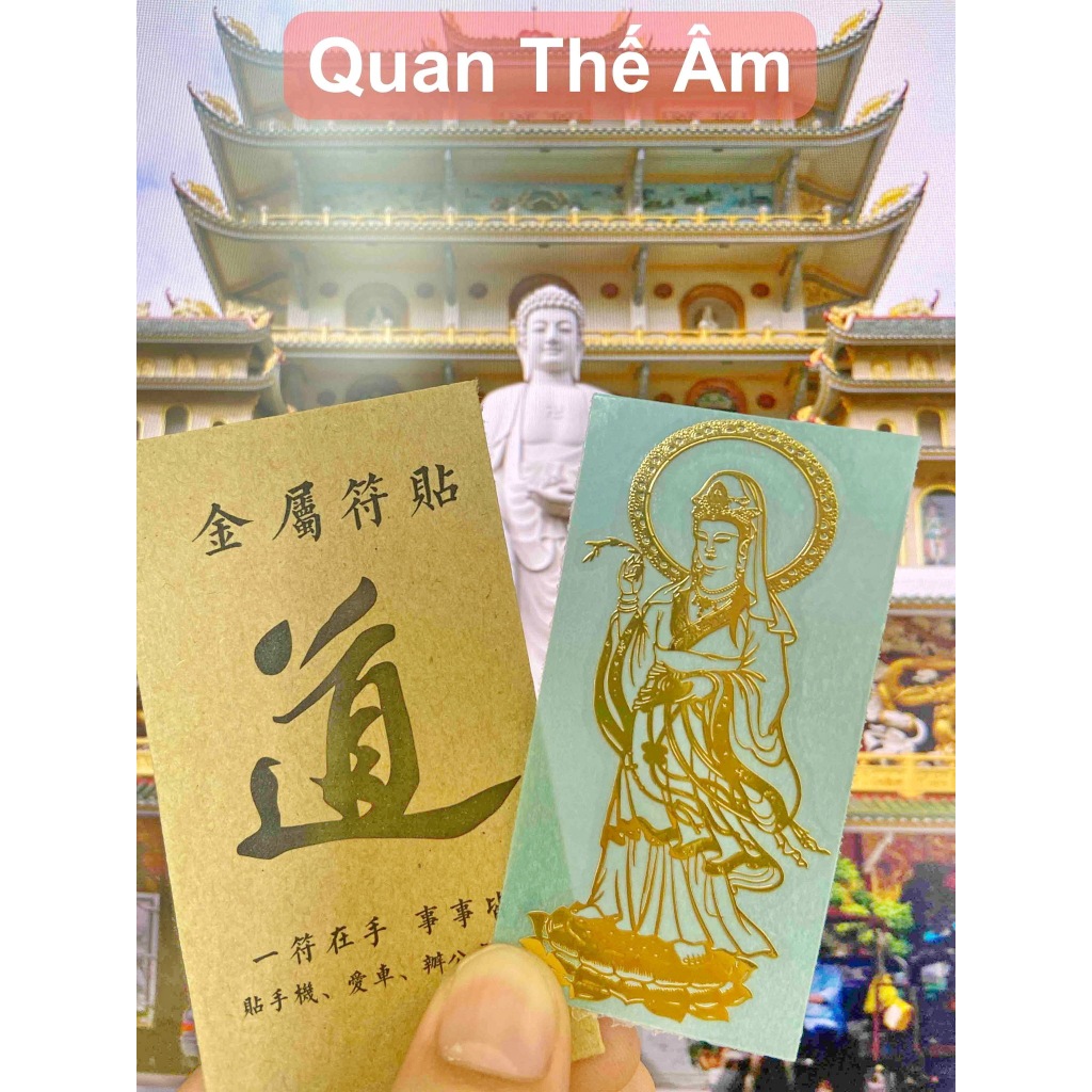 [SẴN HÀNG] Linh Phù Miếng dán điện thoại QUAN THẾ ÂM - SONG NGƯ - HỔ - RỒNG - PHƯỢNG - PHẬT THÍCH CA nhiều hình khác