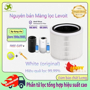 Lõi Lọc Không Khí Levoit Core 200S. àng lọc không khí levoit HEPA và than hoạt tính