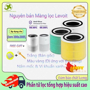 Lõi Lọc Không Khí Levoit Core 300S. àng lọc không khí levoit HEPA và than hoạt tính