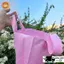 Túi ép quai, túi quai ép màu Hồng Pastel đựng thời trang đủ size