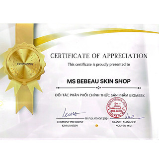 Kem Chống Nắng Biomeek BIOMEEK UVM PEACH BLOOM SPF 50+ PA++++  - Bebeauskinshop