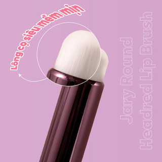 Cọ Tán Môi Đầu Tròn Lùn Jary Round Headred Lip Brush (1 Cái/túi)