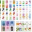 Combo 50 miếng nạ trái cây cao cấp giúp da trắng sáng, mịn màng, căng bóng đầy sức sống.