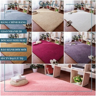 Thảm TRÒN trải sàn phòng khách Lông CỪU | Màu Hồng Nhạt 100cm