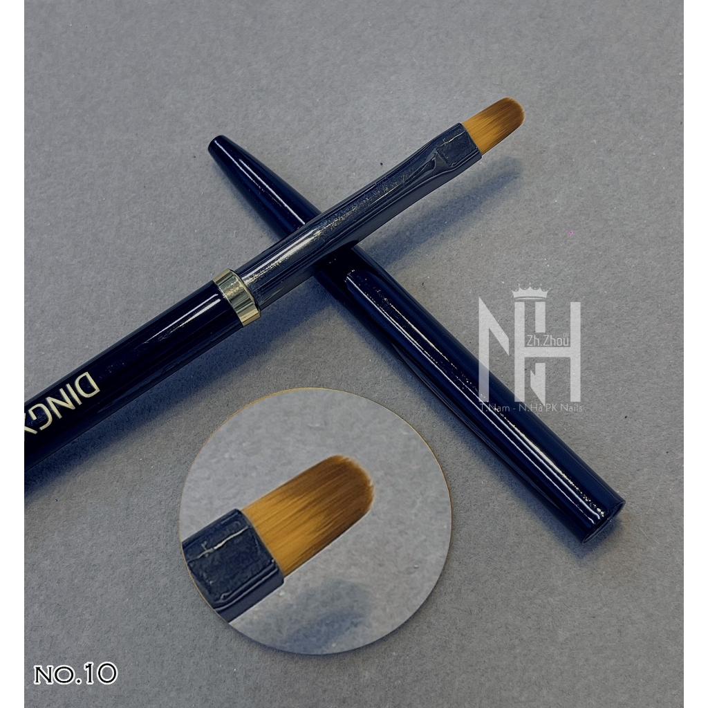 Cọ bản vuông , chéo , tròn, cọ vẽ nail, cọ dingxi cao cấp