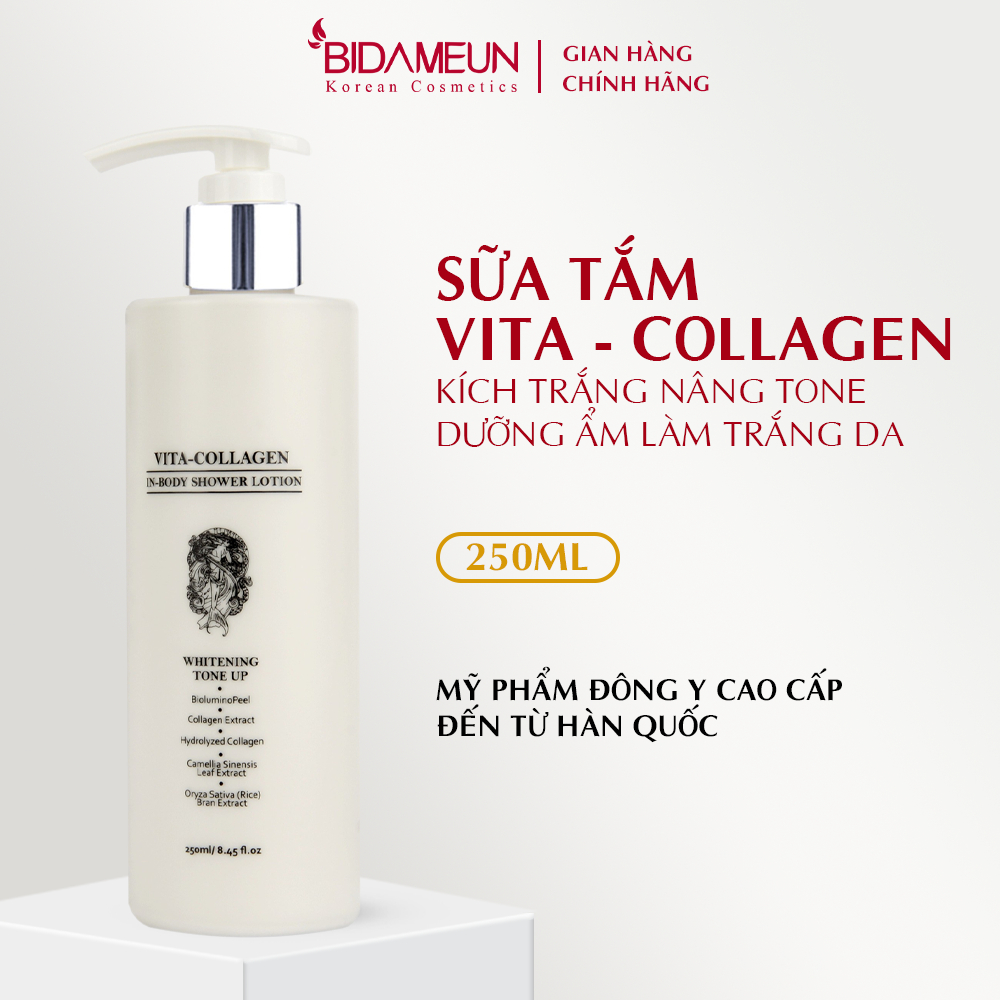 Ảnh Bidameun Siyoul B44 Sữa tắm Vita - Collagen giúp làm trắng nâng tông da nhanh chóng 250ml 1
