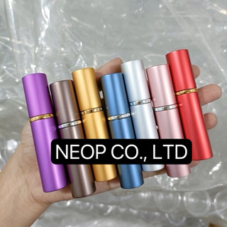 Lọ Thủy Tinh Bọc Nhôm Chiết Nước Hoa Mini 8ml Siêu Xinh có 7 màu