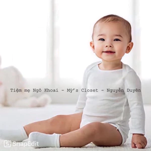 0-24m Body chip/áo liền thân dài tay trắng trơn coton mềm mịn xuất xịn cho bé yêu