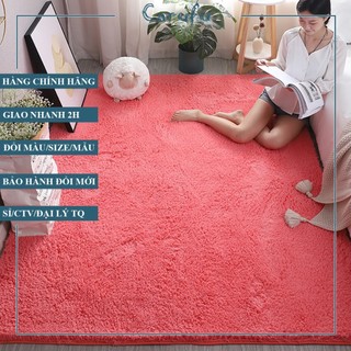 Thảm trải sàn phòng ngủ lông CỪU cao cấp | 10 Màu | 1m 1m2 1m6 2m | CARUFU