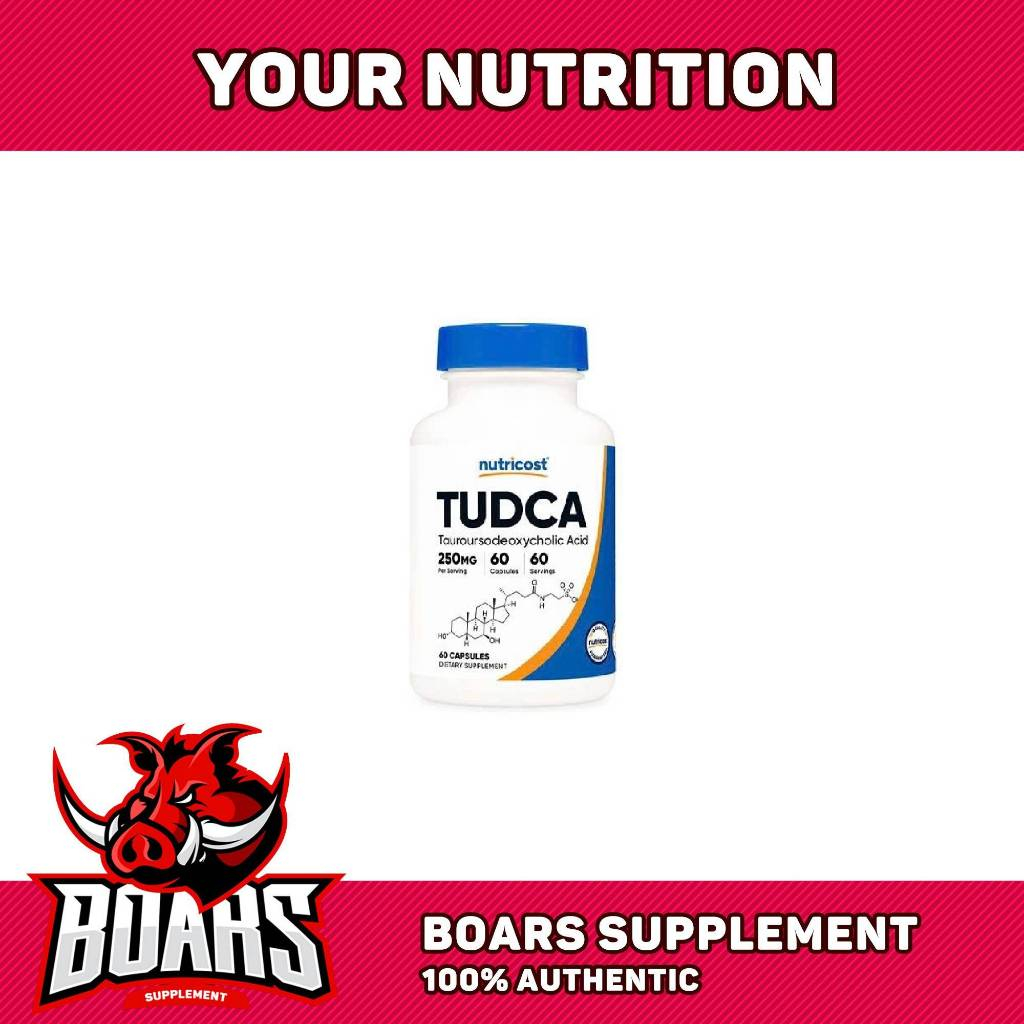 NUTRICOST TUDCA 250MG - HỖ TRỢ KHỎE MẠNH SỨC KHỎE GAN THẬN