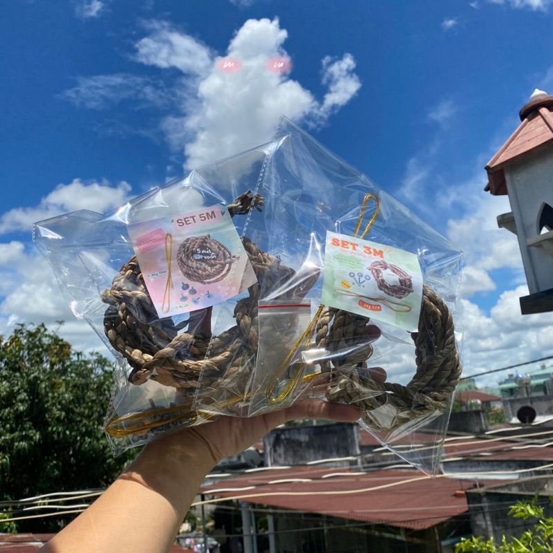 Nguyên liệu làm đồ chơi thủ công cho ốc mượn hồn, thú cưng nhỏ, ốc rụt ...