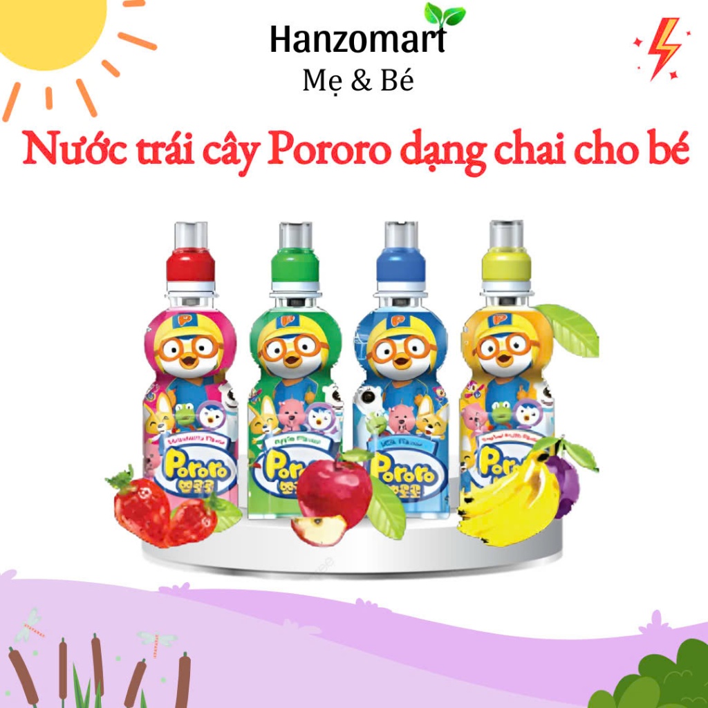 Nước trái cây Pororo Hàn Quốc 235ml