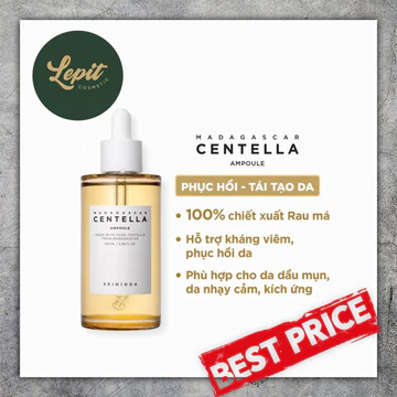 (Chính hãng) Tinh Chất Rau Má Skin1004 Madagascar Giảm Mụn Centella Ampoule
