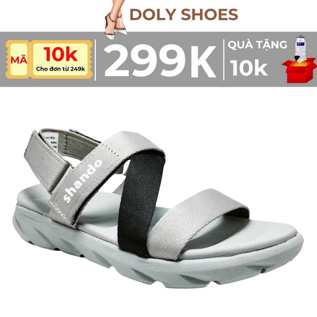 Giày Sandal Đi Học, Dép Quai Hậu Đi Học Nam Nữ SHANDO F6 Sport Đa Dạng ...