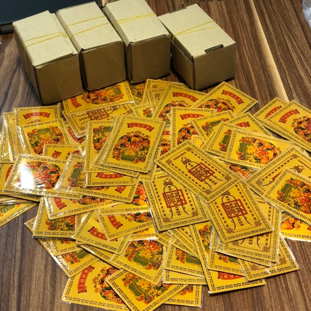 [HỎA TỐC] Kim Bài Ngũ Lộ Thần Tài - Phù Ngũ Lộ - Khai Mở Cung Tài Lộc - Bình An May Mắn , Quà Tết