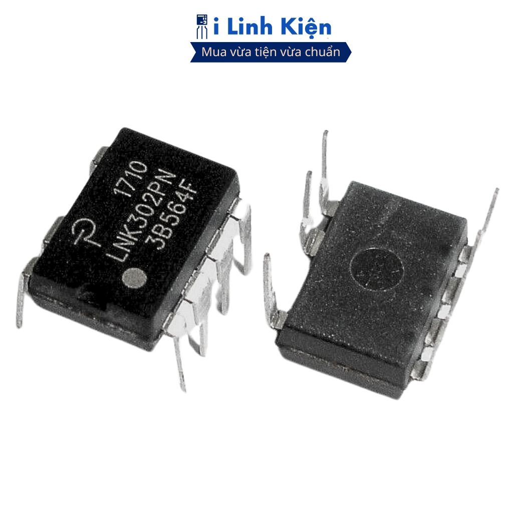 Ic nguồn LNK302PN/304PN/305PN/306PN/500PN/564PN DIP-7 chính hãng Power Integrations chất lượng tốt Ilinhkien