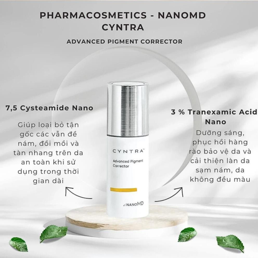 Kem Giảm Nám NanoMD Cyntra Advanced Pigment Corrector 20ml
