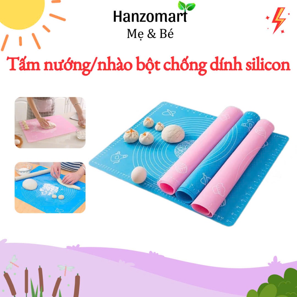 Tấm nướng/nhào bột silicon