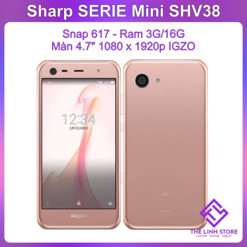 Điện thoại Sharp AQUOS SERIE Mini SHV38 | Shopee Việt Nam