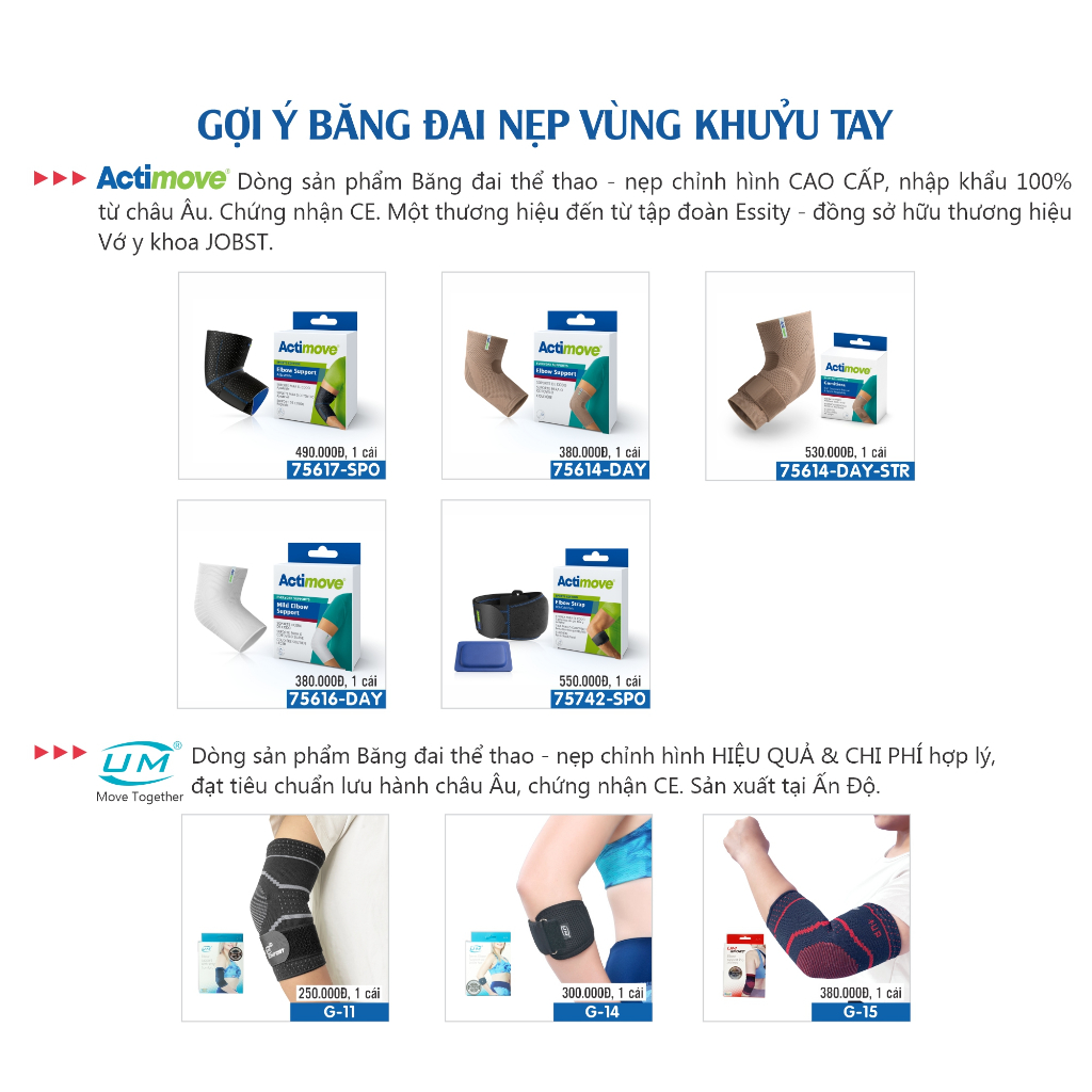 Ảnh Bó Gối Dạng Ống Actimove Knee Support, Màu Da [75575-DAY]. Nhập Khẩu Châu Âu (1 Cái) 2