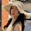 Mũ nón rộng vành cói đi biển cao cấp AAA iLita cói mềm nơ ren thời trang vintage Gaucho phong cách Hàn Quốc