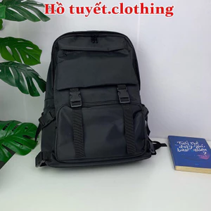 Balo thời trang nam nữ cặp học sinh phản quang nhiều ngăn có ngăn đựng laptop chất vải canvas chống thấm nước T 899