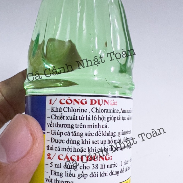 API STRESS COAT+ PHÂN LẺ 100ML TỪ NUPHAR KHỬ ĐỘC NƯỚC, GIẢM STRESS, CHỐNG SHOCK CÁ CẢNH