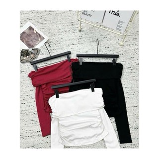 Áo Nữ Thời Trang Basic Bệt Vai Mix Đồ Siêu Đẹp