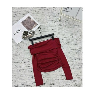 Áo Nữ Thời Trang Basic Bệt Vai Mix Đồ Siêu Đẹp