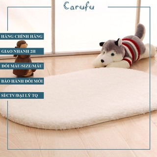 Thảm lau chân nhung chống trượt cao cấp giá rẻ cho phòng khách phòng ngủ nhà bếp size 40x60cm