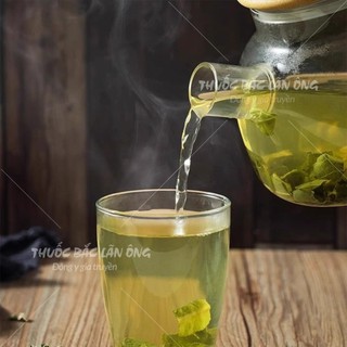 Lá sen khô 100g, trà lá sen, thơm, sạch - Lãn Ông