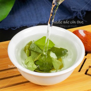 Lá sen khô 100g, trà lá sen, thơm, sạch - Lãn Ông