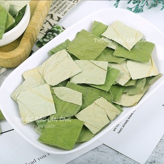 Lá sen khô 100g, trà lá sen, thơm, sạch - Lãn Ông