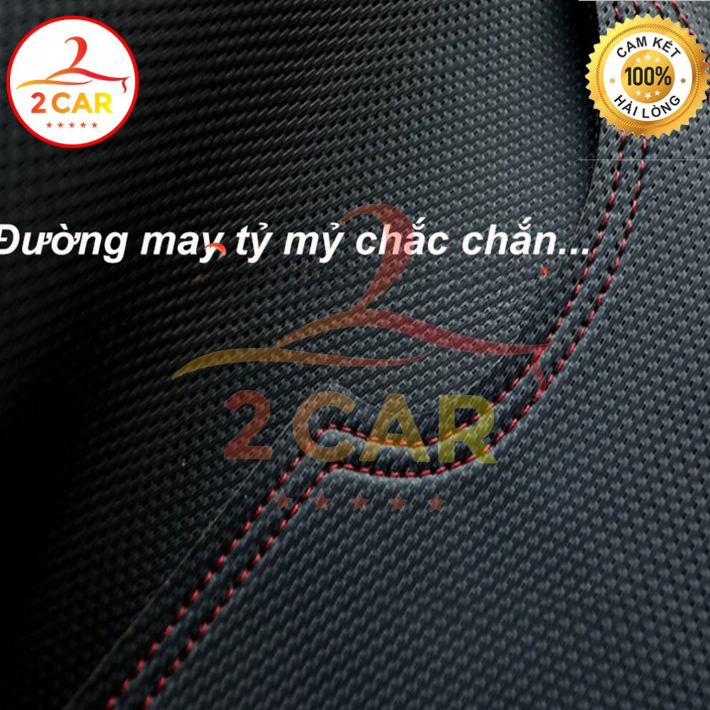 Thảm taplo da carbon KIA K250 chống nóng tốt, chống trơn trượt, vừa khít theo xe