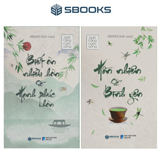 Sách Combo 2 Cuốn : Biết Ơn Nhiều Hơn Sẽ Hạnh Phúc Hơn + Hồn Nhiên Sẽ Bình Yên - SBOOKS