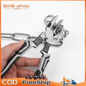 Kìm cắt sắt CRV Fute siêu khỏe cắt đứt mọi loại thép,ổ khóa dây xích cáp điện, kềm điện đa năng bấm cos loại tốt