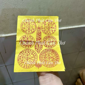 Giấy Vãng Sanh Tàu In Chú Vãng Sanh Cầu Siêu, Xếp Hoa Sen Thờ Cúng