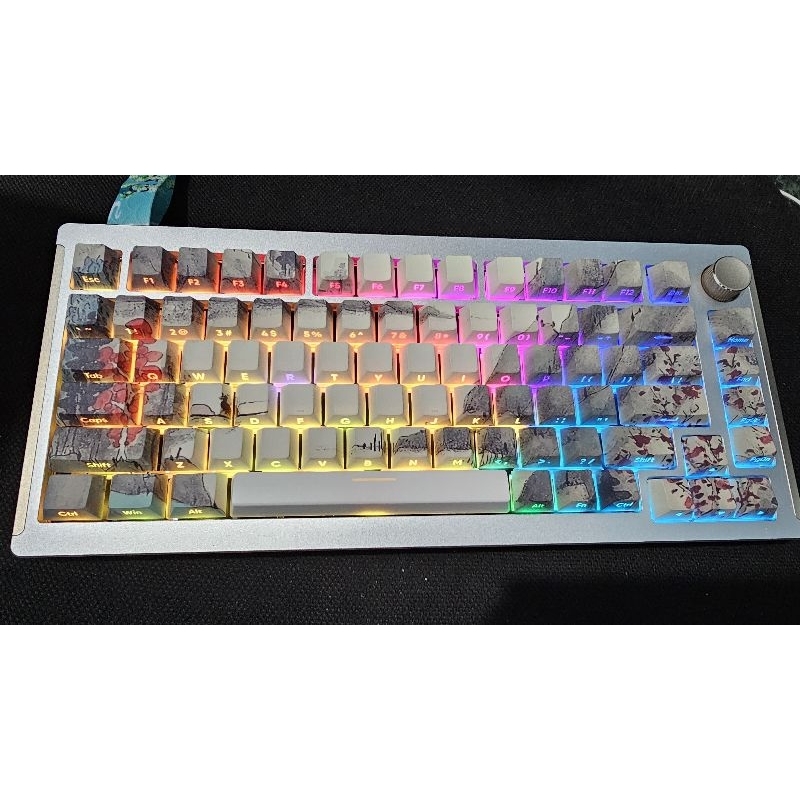 Keycap xuyên led POLARIS, NINJA, GRADIENT mặt trên, side print profile OEM, CHERRY PBT siêu đẹp bàn phím cơ | BigBuy360 - bigbuy360.vn