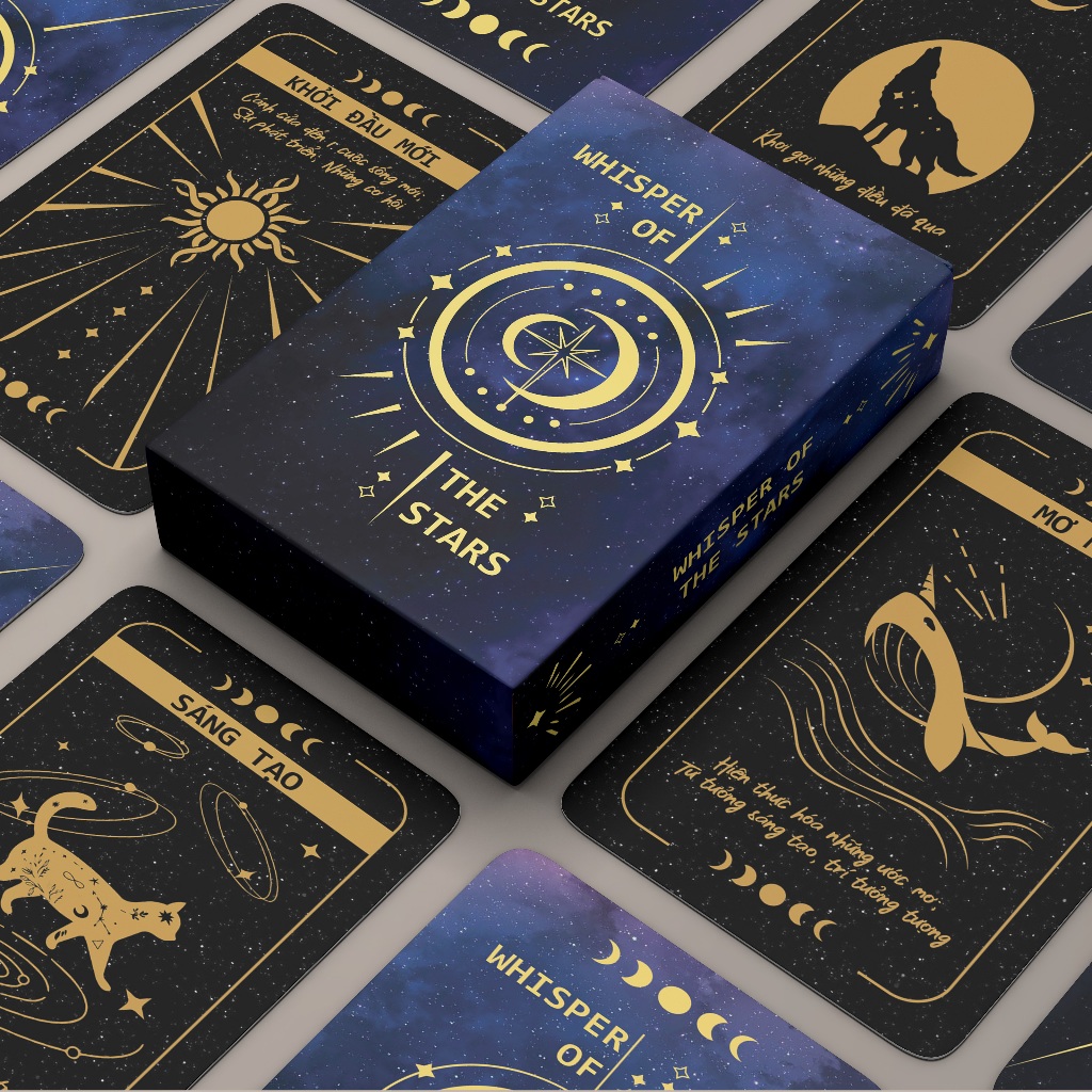 Bộ Bài Tiên Tri Whistle Of The Stars Oracle Việt Hóa Giấy Cứng Chiêm Nghiệm MaSoi SG