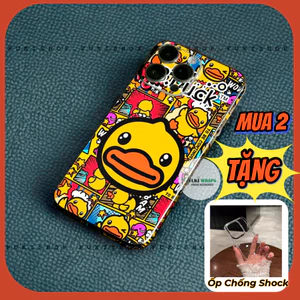 Miếng dán Skin Mặt Sau Con Vịt FULL VIỀN Dành Cho 15 Pro Max, 14 Pro Max, 13prm , 12prm , 11prm - FukiShop