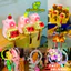 Lồng Đèn Giỏ Đan Hình Thú Capybara 2025 Kuromi Kèm Đèn Led Đèn Lồng Trung Thu Phát Sáng BỐ KHỦNG LONG